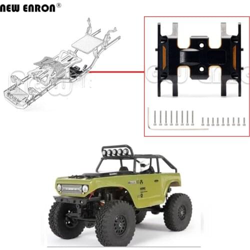 1/24 1Pc Alloy Center GearBox Mount Holder Skid Plate For RC Crawler Car Part Axial SCX24 Deadbolt Elec 4WD AXI90081T AXI90081T2