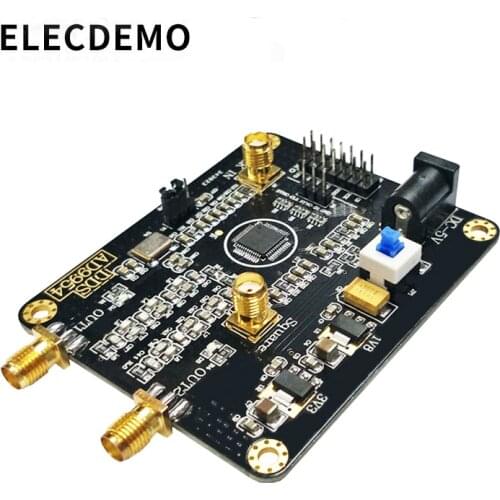 AD9954 DDS module signal generator module sine wave square wave RF signal source 400m main frequency