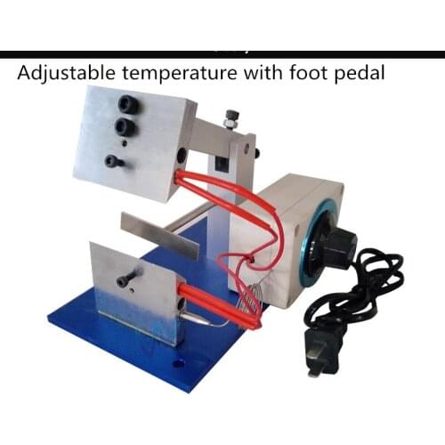 Headphone wire stripping machine temperature adjustable electric heating stripping machine small heat stripping machine with ped