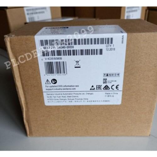 New Siemens 6ES7215-1AG40-0XB0 Simatic S7-1200 CPU 1215C 6ES7 215-1AG40-0XB0