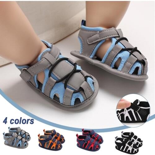 0-1 Years Old) Male And Female Baby Toddler Shoes Summer Fashion And Comfortable Soft Bottom Cloth Bottom Hollow And Breathable