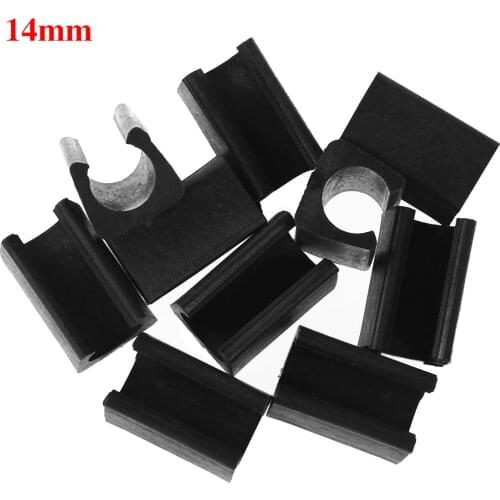 10Pcs U-Type Non-Slip Office Chair Feet Tube Wrap Pads Stool Foot Opening Cushion Covers Steel Tube Clamps Floor Protectors