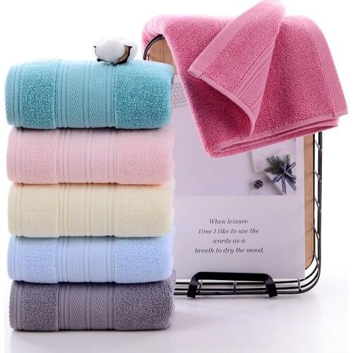 Towel Pure Cotton Household Soft Face Wash Towel 32 Unit Interrupted Couples Absorbent Towel Wipe Her Face Bath Towel
