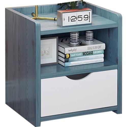 Nordic bedside table shelf simple storage cabinet modern simple storage cabinet economical bedroom bedside cabinet
