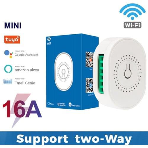 Tuya WiFi Smart Switch No Hub Required Support Two Way Control Remote Control App Work with Smart Life Alexa Google Home