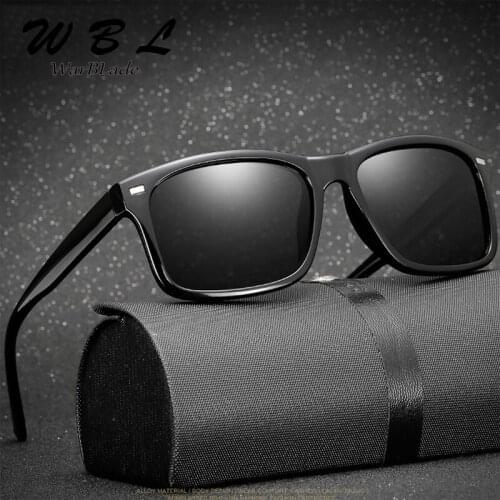 WarBLade Retro Unisex Sunglasses Men Brand Designer Polarized lens Square Sun glasses Women for Sports Fishing driver Outdoor