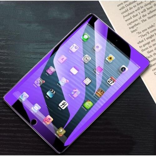 Screen Protection For iPad 10.2 2 3 4 Mini 5 2019 Air 10.5 Anti Blue-ray Screenprotector For iPed Pro 9.7 11 12.9 Tempered Glass