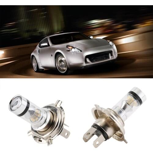 12/24V 100W H3 LED Fog Light Driving Bulb Fog Lamp Headlamp 10000LM White 6000K Car Headlight Car replacement accessories