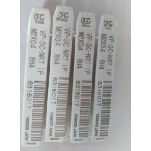 4PCS THREADING TAPS VP-SC-NRT 1P M 2X0.4 RH4 8318017