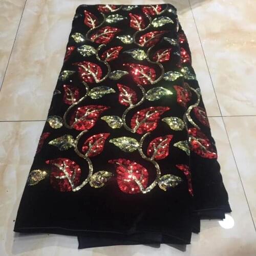 5yards/bag 5 color embroidery wedding dress fashion embroidery leaf pattern fabric for wedding dress design XX87