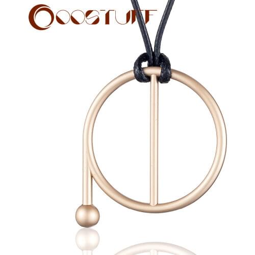Costume Jewelry Accessory Long Woman Necklace Circle Pendants Wholesale Chokers Necklaces & Pendants For Valentines Day Gifts