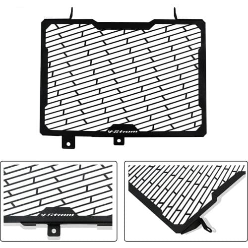 For Suzuki V-STROM 650 650XT 650 XT 2017-2021 VSTROM DL650 Motorcycle CNC Radiator Grille Guard Protector Grill Cover Protection