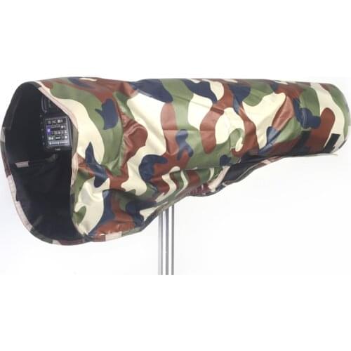 BIZOE rain Cover Raincoat for Telephoto Lens Rain Cover/Lens Raincoat Camo Guns Clothing For Canon Nikon Pentax Sony