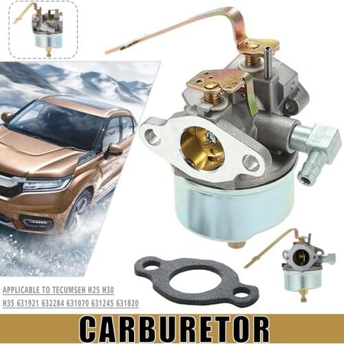 1PC Carburetor For Tecumseh H25 H30 H35 631921 632284 631070 631245 631820 Fuel Supply System Auto Motorcycle Replacement Parts