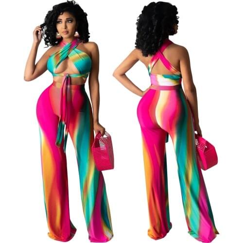 2 pieces set women outfits two piece set women pants sets tops female 2021 wholesale sexy two pieces sets pant suits