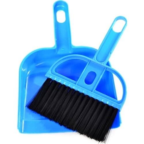 1 set Mini Desktop Cleaning Brush and Dustpan Set Multi Can Be Hanging Clean Brush For Home Computer Keyboard Desktop Car Table