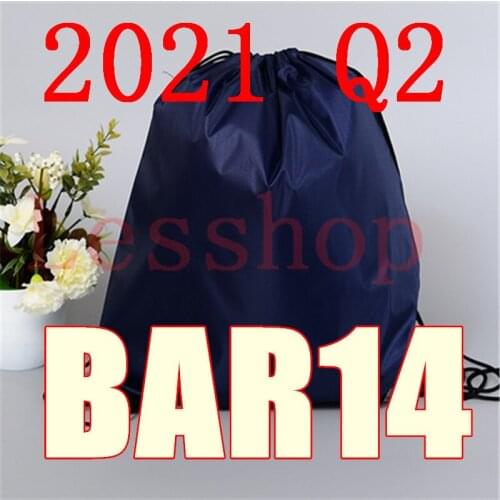 Latest 2021 Q2 BAR14 New style BAR 14 Bunch of pocket and Pull on the rope bag Handbag