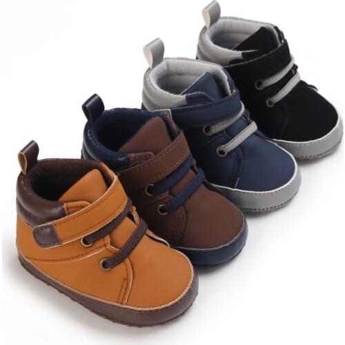 New Infant Baby Boy Shoes Newborn Soft Sole Sneaker Cotton Crib Shoes Sport Casual First Walkers Cool Baby Shoes