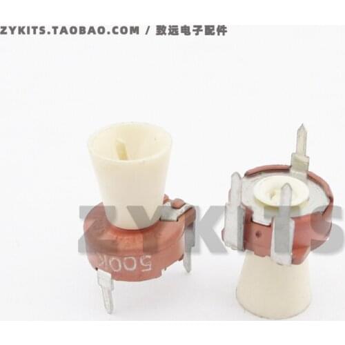 Original New 100% PT-10 10*10MM 504 500K DIP trimming potentiometer precision adjustable resistance (SWITCH)