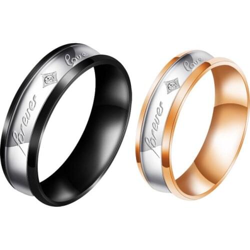 Couple Rings Rings for Women Men Wedding Rings Valentines Day Gift Birthday Jewellery Anniversary Gifts bague femme кольца