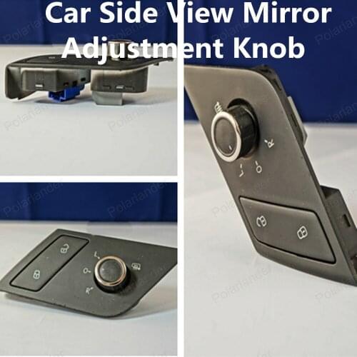 Polarlander Free Shipping 18D959565D for New L/aVida Door Lock Switch 18D959552 Car Side View Mirror Knob 18D962125