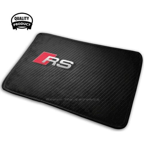 Rs Soft House Family Anti-Slip Mat Rug Carpet Rs Gas Motor Carbon Fiber Race Rally V8 V10 Luxury German Car Performance Hight