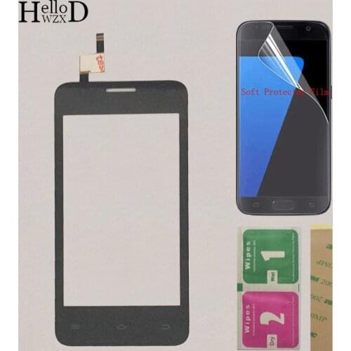 4.0" Touch Screen TouchScreen For Fly FS403 Cumulus 1 FS 403 Touch Screen Front Glass Digitizer Panel Sensor + Protector Film