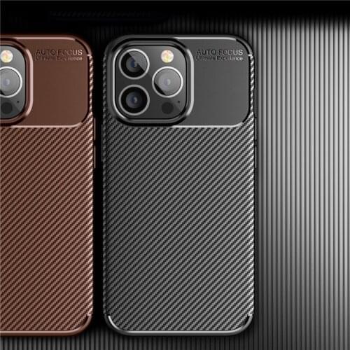 Silicone Bumper For iPhone 13 Pro Case For iPhone 13 Pro Cover Cases Shockproof TPU Protective Phone Cover For iPhone 13 Pro