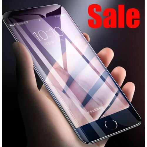 SMILYOU 6D Full Cover Glass For iPhone X Tempered Glass For iPhone 7 Glass Film On The For iPhone 6 6S 7 8 Plus Screen Protector