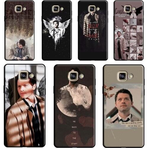 Supernatural Aesthetic Castiel For Samsung J3 J5 J7 J1 2016 2017 J4 J6 A3 A5 A7 A9 A6 A8 Plus J8 J2 Core 2018 Phone Case