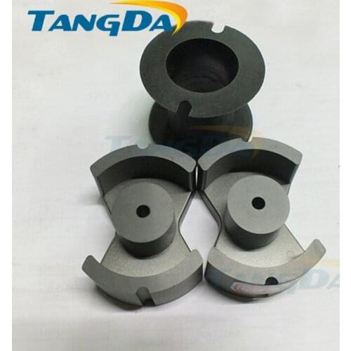 Tangda PM Type PM62 P62 soft ferrite core magnetic core + skeleton for transformer PC40 high frequency