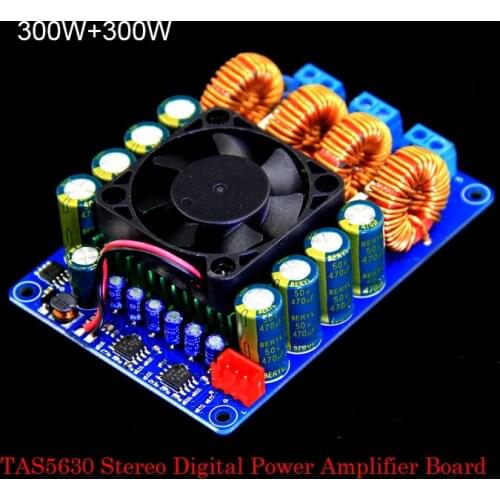 TAS5630 300W+300w stereo dual channel / high power class D digital power amplifier board