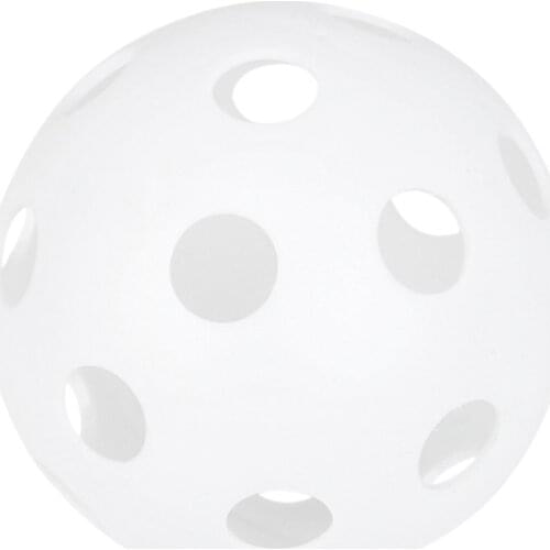 Perforated Practice Baseball Softball Pet Dog Instinct Treat Training Ball Fun