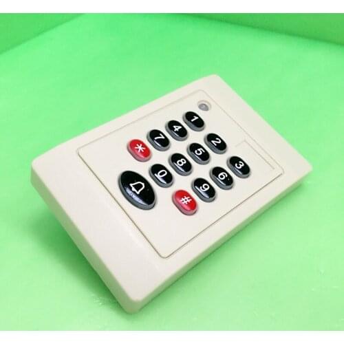 High quality IP65 Waterproof wiegand reader for door access control keypad 125khz smart proximity slave card reader