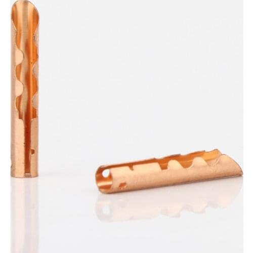 12pcs hifi Audio copper BFA Z-Type 4mm Banana Plug hi-end Speaker Cable Connector