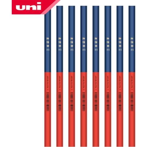 6 Pcs/Lot Mitsubishi Uni 772 Pencil Red & Blue 2 color Pencils & Writing Supplies Office & School Supplies