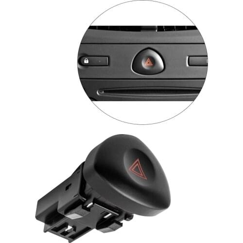 Emergency Hazard Lights Warning Switch Button For Renault Clio II
