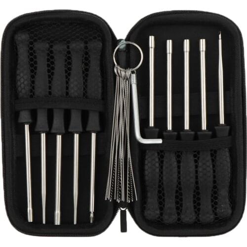 10pcs/set Carburetor Splined Screwdriver Tool 7/21Teeth Adjustment Screwdriver Kit