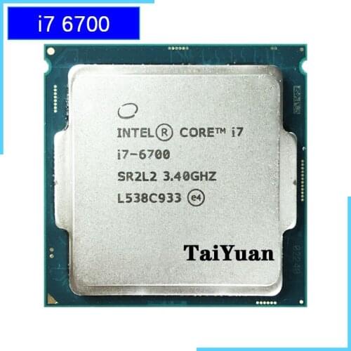 Intel Core i7-6700 i7 6700 3.4 GHz Quad-core Eight-threaded 65w CPU processor LGA 1151
