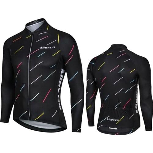Pro Long Sleeve Cycling Jersey Mountian Bicycle Shirts Mens Clothing Summer 2021 MTB Racing Bike Sportswear BMX Camiseta Hombre