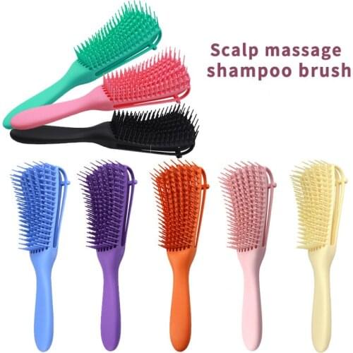 Women Massage Detangling Hair Brush Scalp Massage Hair Comb Detangling Brush for Curly Hair Brush Wet Curly Hairbrush