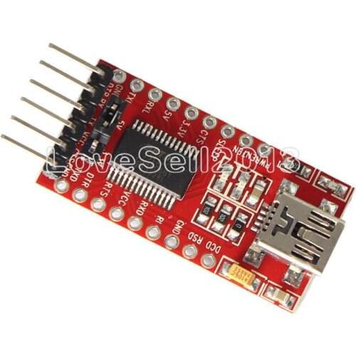 1PCS FT232RL FT232 FTDI USB to TTL 3.3V 5.5V Serial Adapter Module Download Cable for Mini Port