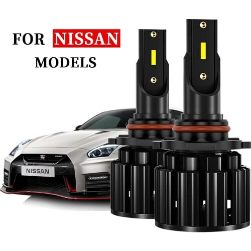 For nissan qashqai j11 j10 x trail t31 t32 juke pathfinder r51High Beam Low Beam Headlight Bulbs Led Fog Light H1 H7 H11 H4 9004