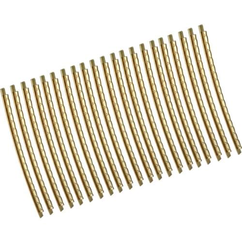 21Pc Folk/Acoustic Guitar Fret Wire Fretwire Set 2mm Brass for Guitar Parts