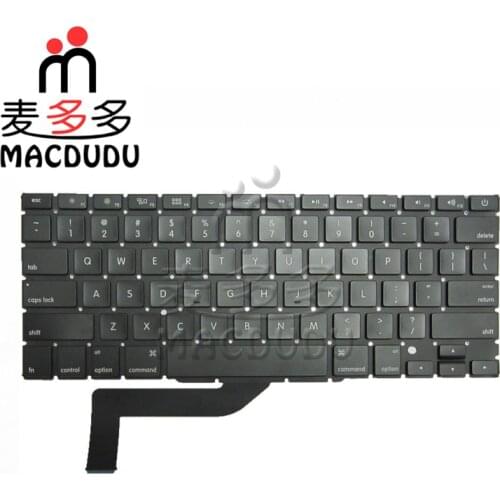 NEW US Keyboard for 15" Macbook Pro Retina A1398 2012-2015 Years