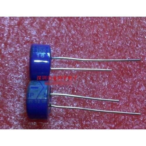 Original new 100% 16V100UF 10*6 DIP solid state capacitor 16SP100M (Inductor)