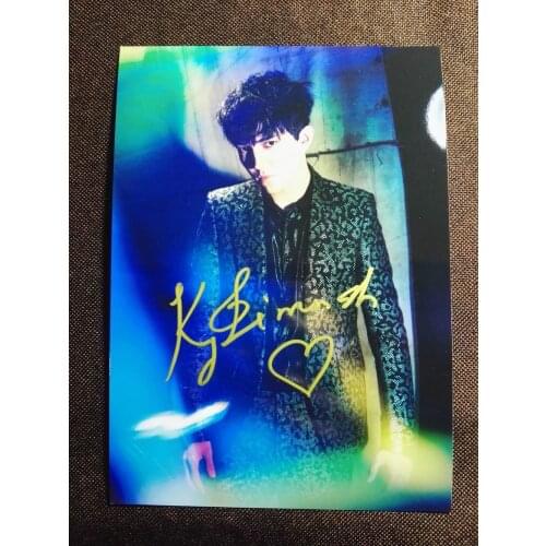 Signed Dimash Kudaibergen autographed photo SINGER 5*7 free shipping 112018