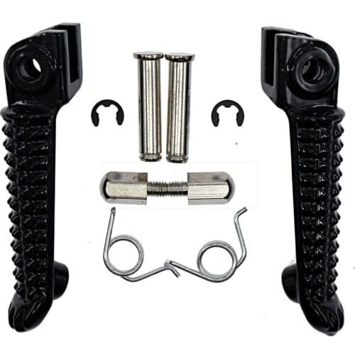 R1 Motorcycle For Yamaha YZFR6 2003 2004 2005 2006 - 2012 YZF R1 R6 YZF R1 2002 - 2011 Motorcycle Front Rear Footrests Foot pegs