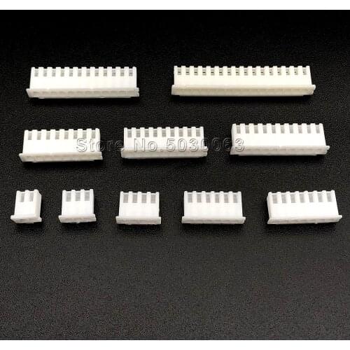 XH2.54mm Terminal Housing Plastic case Plug socket 2/3/4/5/6/7/8/9/10/11/12/15/16/20P pin XH-Y wire Connector pitch PCB Car