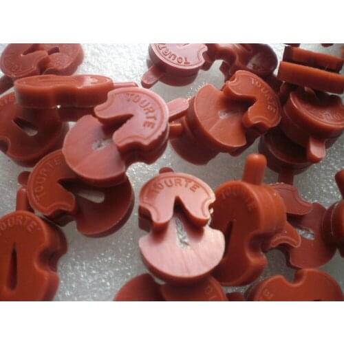 10 PCs Red Color Violin Practice Mute TOURTE mute